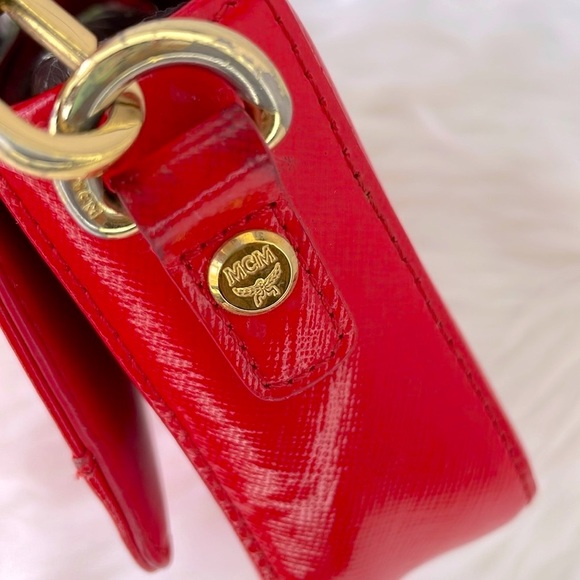 MCM Red Crossbody - Picture 15 of 17
